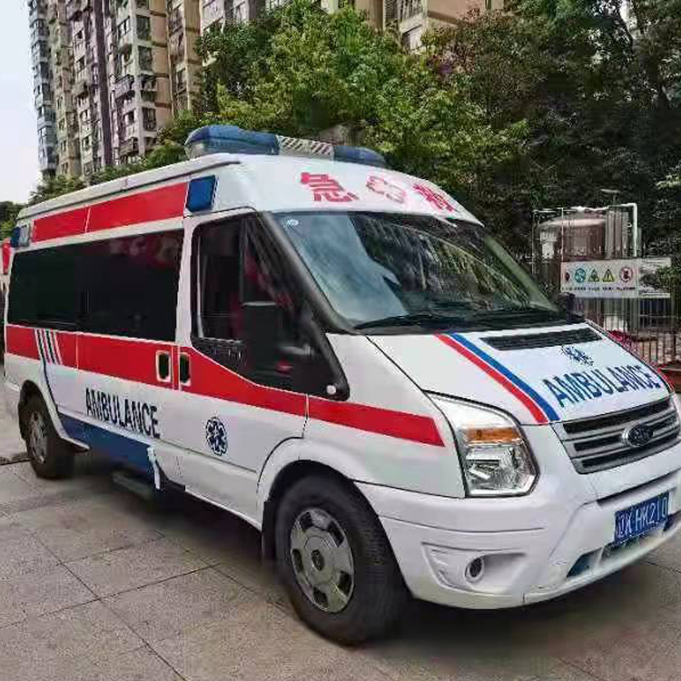 尚义长途救护车护送病人返乡